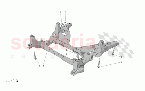 Part Diagram for Maserati 670217019