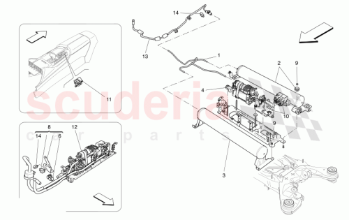Part Diagram for Maserati 675002347