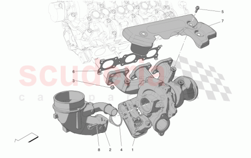 Part Diagram for Maserati 670053865