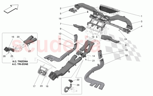 Part Diagram for Maserati 675001674