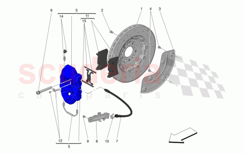 Part Diagram for Maserati 670212955