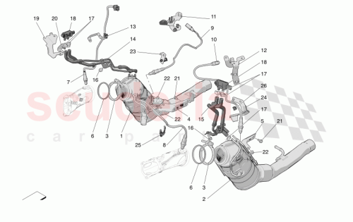 Part Diagram for Maserati 675001248