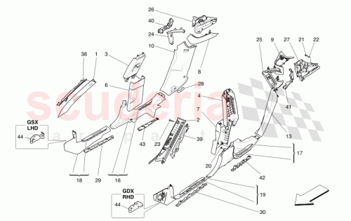 Part Diagram for Maserati 670047744