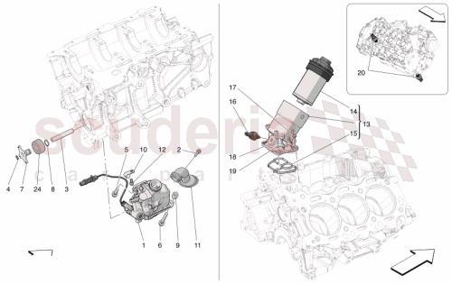 Part Diagram for Maserati 670054020