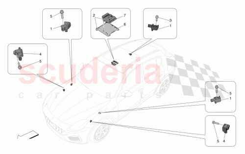 Part Diagram for Maserati 670157768