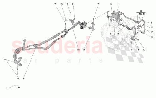 Part Diagram for Maserati 670052354