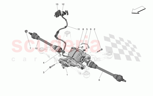 Part Diagram for Maserati 670154282