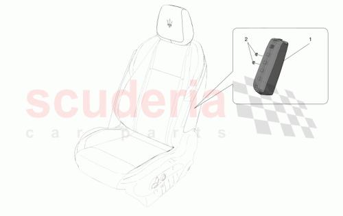 Part Diagram for Maserati 675002096