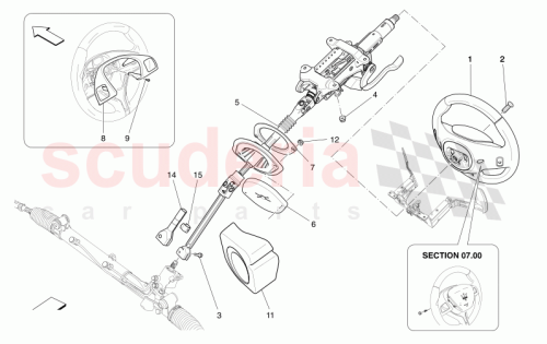 Part Diagram for Maserati 670168151