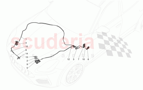 Part Diagram for Maserati 670157764