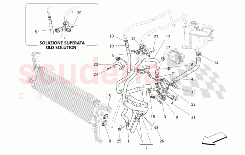 Part Diagram for Maserati 670104917