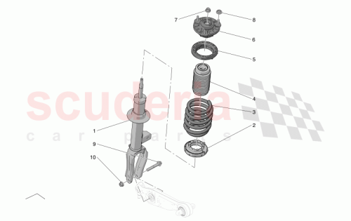 Part Diagram for Maserati 675001030