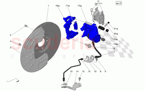 Part Diagram for Maserati 670178072
