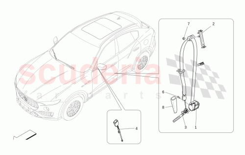 Part Diagram for Maserati 670040413