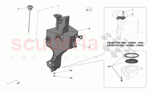Part Diagram for Maserati 670219406