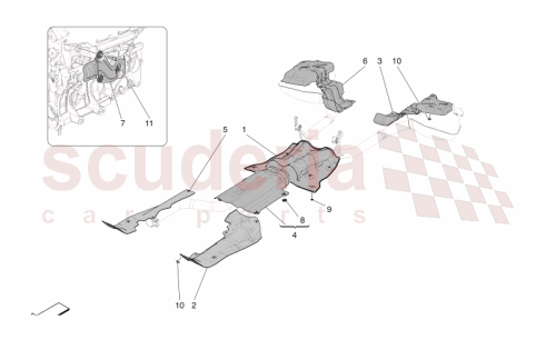 Part Diagram for Maserati 670158476