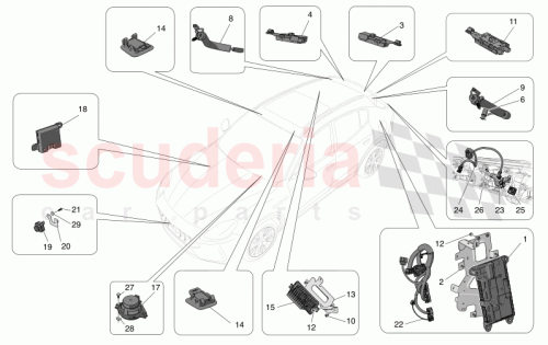 Part Diagram for Maserati 670158737