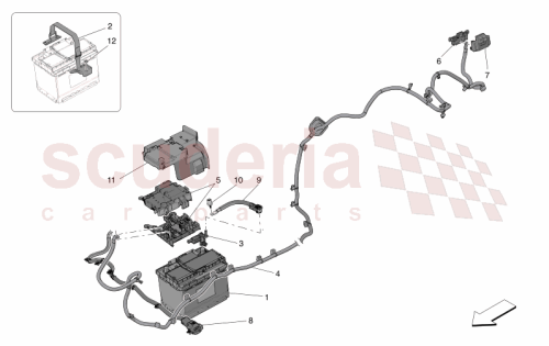 Part Diagram for Maserati 670159259