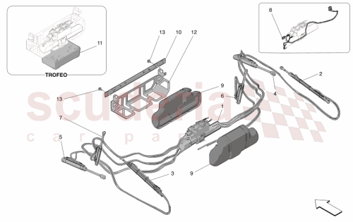 Part Diagram for Maserati 673012890