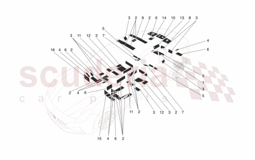 Part Diagram for Maserati 670159579