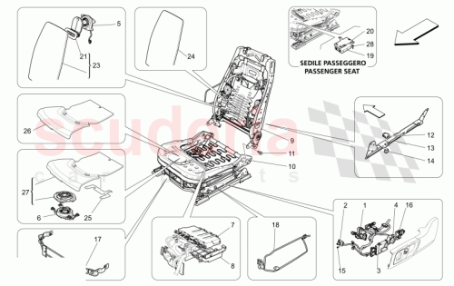 Part Diagram for Maserati 670007819