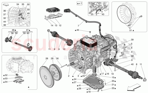 Part Diagram for Maserati 675001211