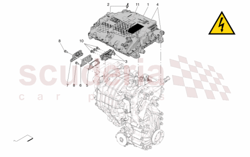 Part Diagram for Maserati 673015231