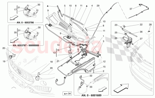 Part Diagram for Maserati 670036681