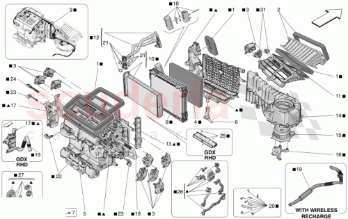 Part Diagram for Maserati 673015582
