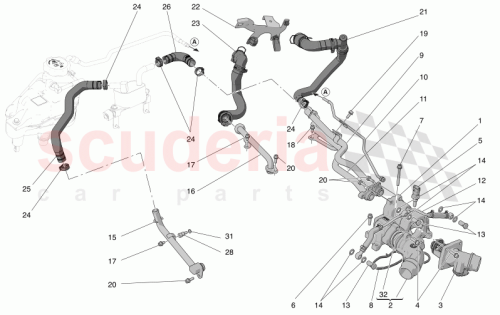 Part Diagram for Maserati 670051103
