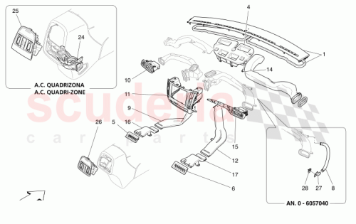 Part Diagram for Maserati 670149127