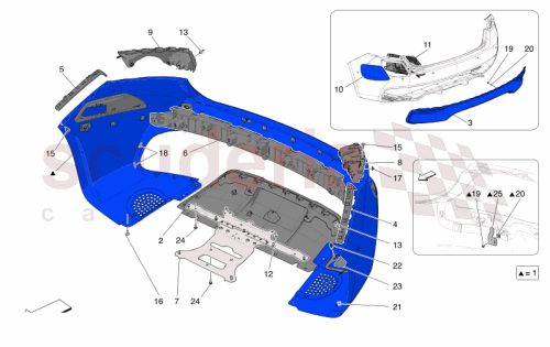 Part Diagram for Maserati 670218894