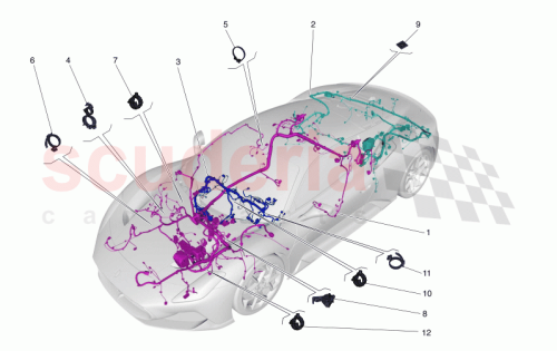 Part Diagram for Maserati 670222606