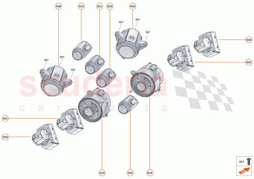 Part Diagram for McLaren 23MA266CP