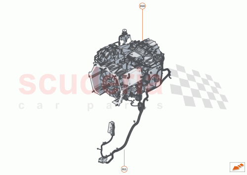 Part Diagram for McLaren 16GA486CP