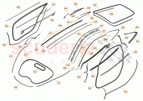 Part Diagram for McLaren 13A7254GP
