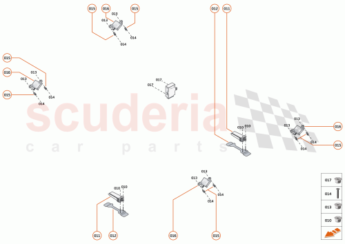 Part Diagram for McLaren 23MA350CP