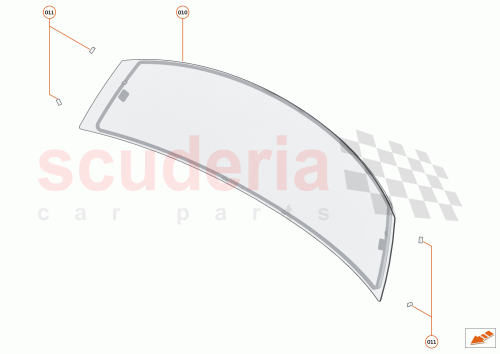 Part Diagram for McLaren 13AA491RP