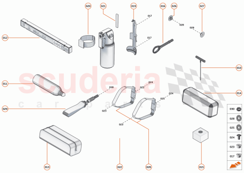 Part Diagram for McLaren 00RC072