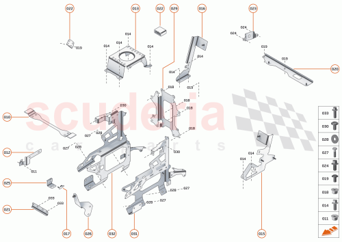 Part Diagram for McLaren 15MA051RP