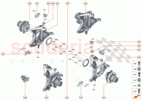 Part Diagram for McLaren 15BA267CP