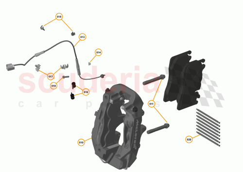 Part Diagram for McLaren 00RB219
