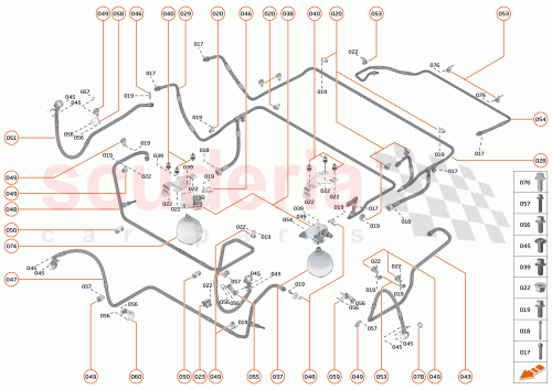 Part Diagram for McLaren 15BA006CP