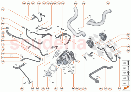 Part Diagram for McLaren 15FA274CP
