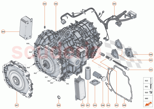 Part Diagram for McLaren 13GA015RP