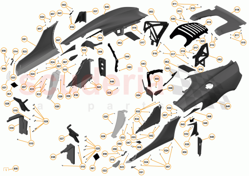 Part Diagram for McLaren 11A3354CP
