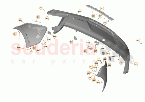 Part Diagram for McLaren 13AA225MP