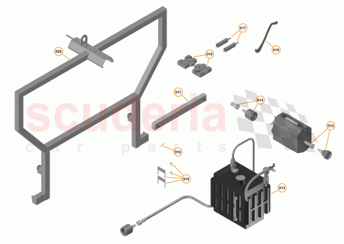 Part Diagram for McLaren 11S3556CP