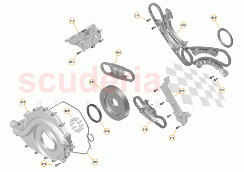 Part Diagram for McLaren 11F2579CP