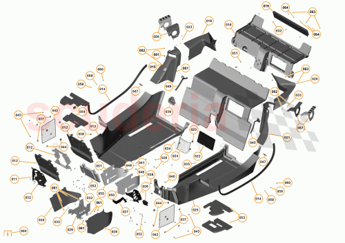 Part Diagram for McLaren 11N0258CP